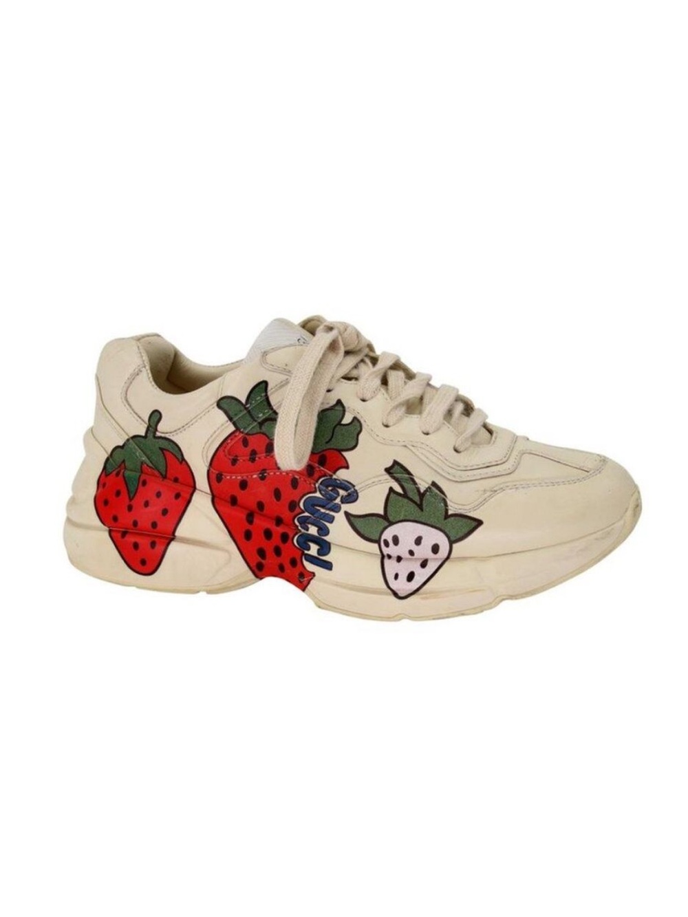 GUCCI  Rhython Strawberry Sneaker